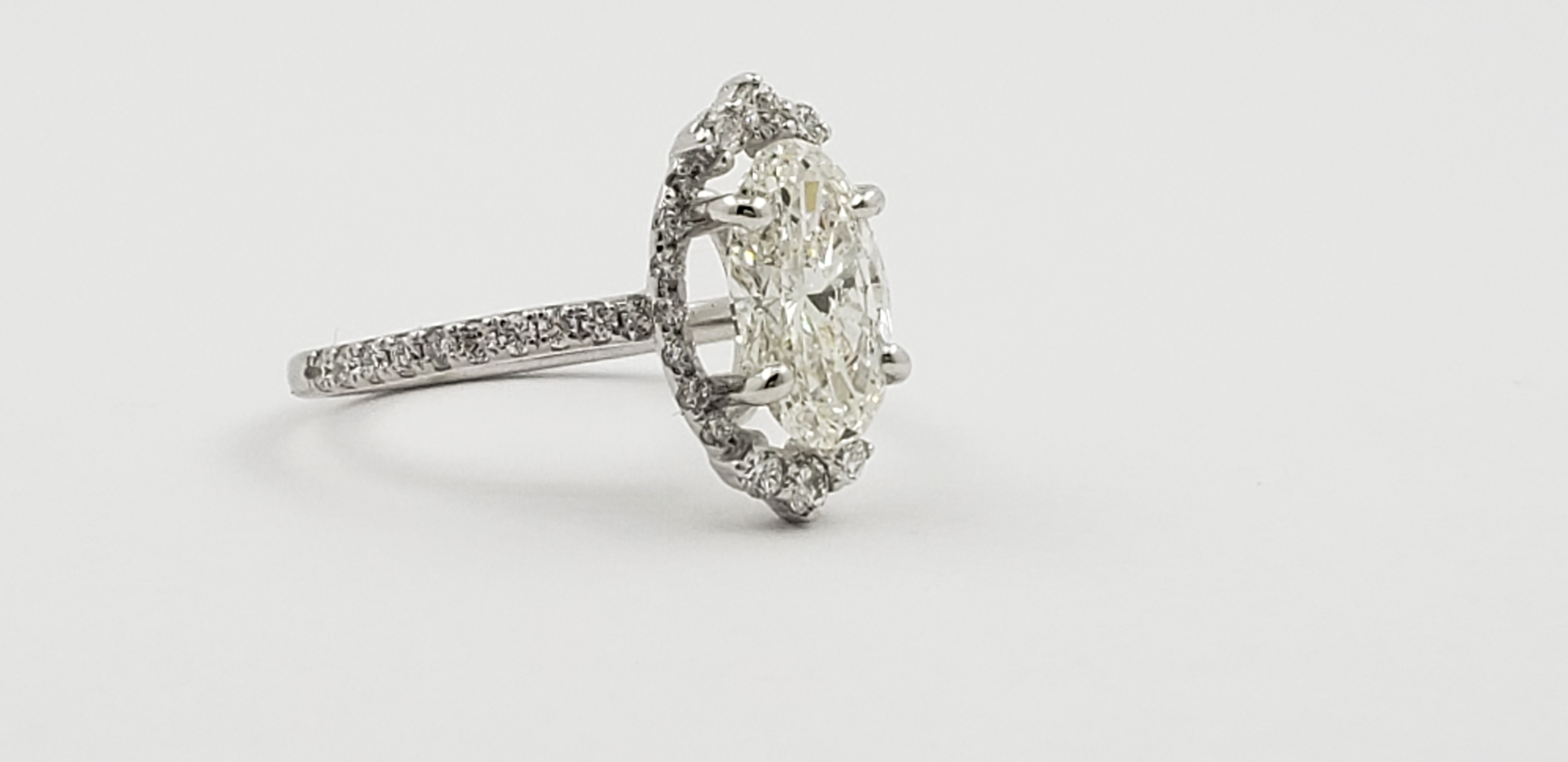 Marquise Shape Diamond Ring